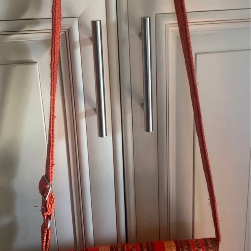 Wooven Multi Colored Handbag Medium - image 8